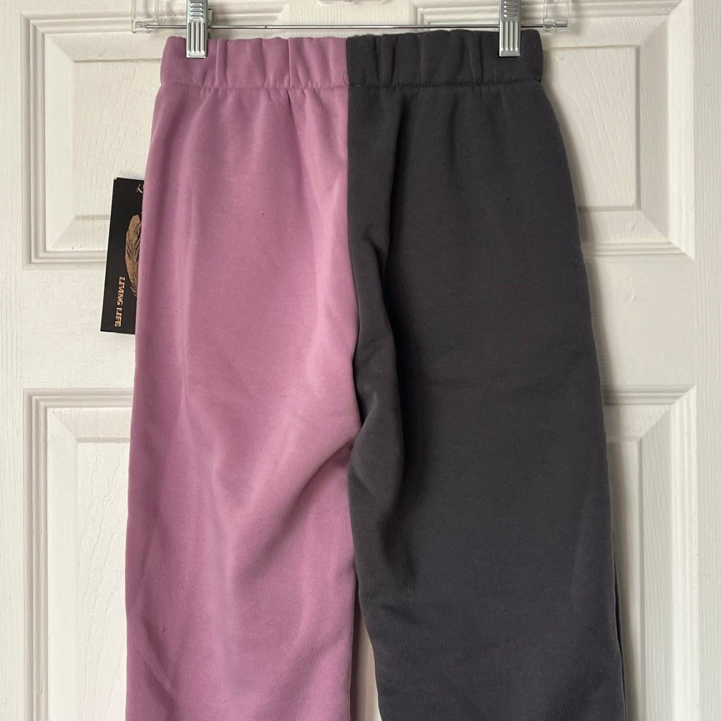 Vivre La Vie Bicolor Sweatpants - Size XS
