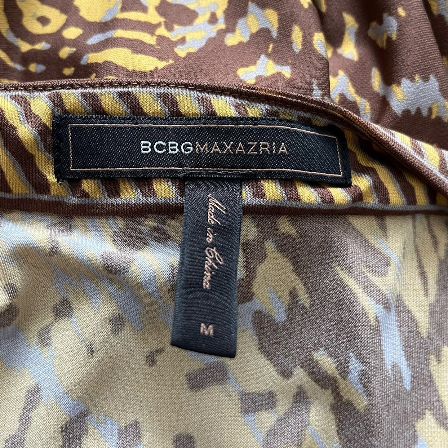 BCBGMAXAZRIA X-Strap Dress - Size M