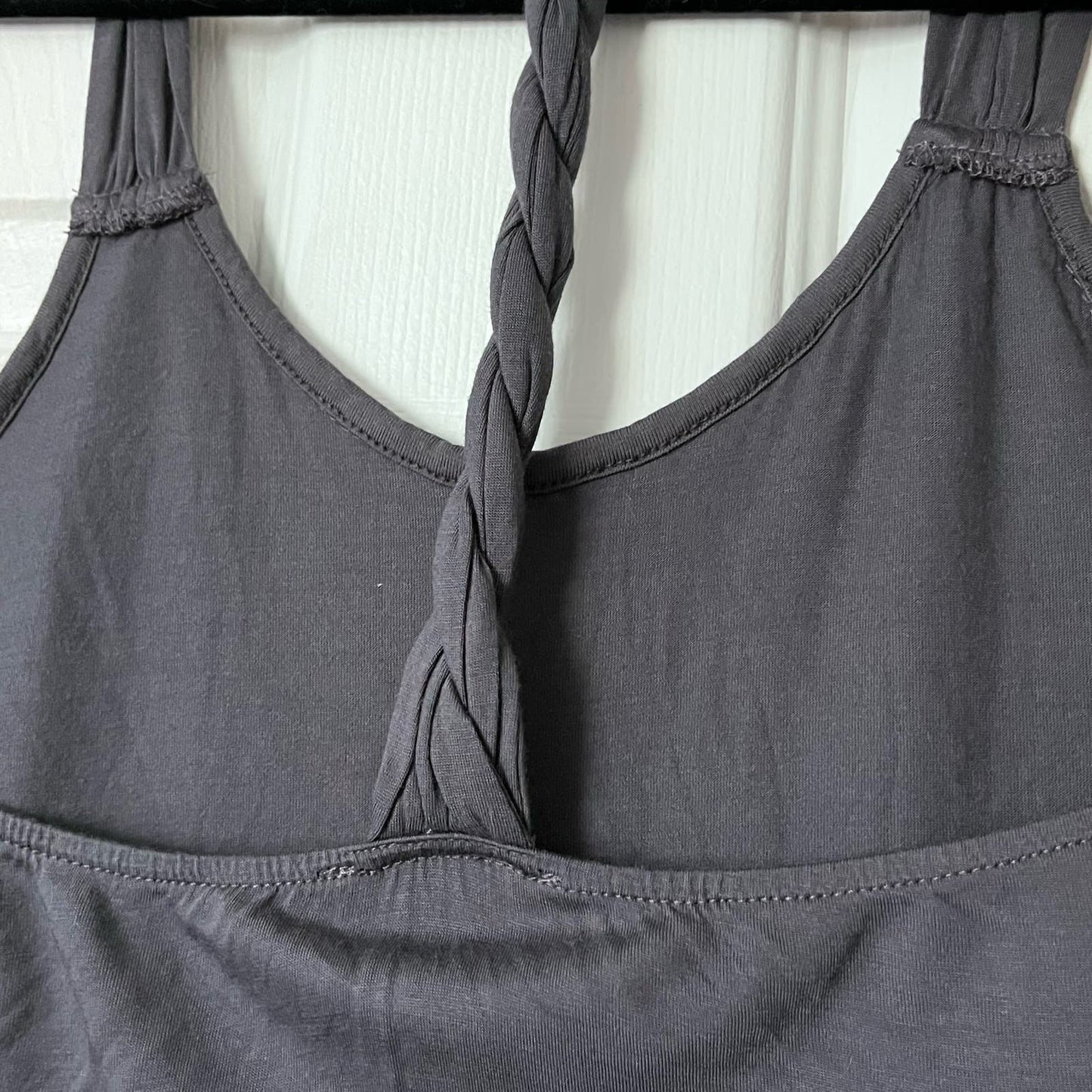 Express Charcoal Pailette Tank Top - Size S