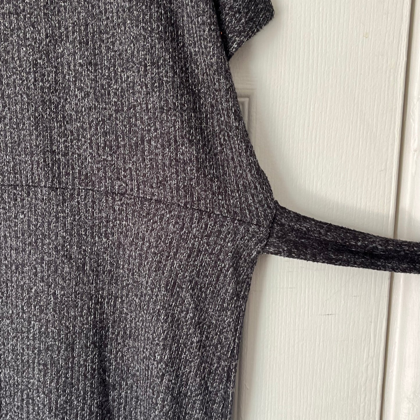 Urban Outfitters Ribbed Knit Tie-Waist Top - Size S