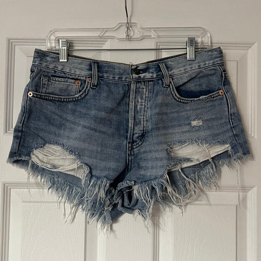 Free People We the Free Denim Cutoff Shorts - Size 27