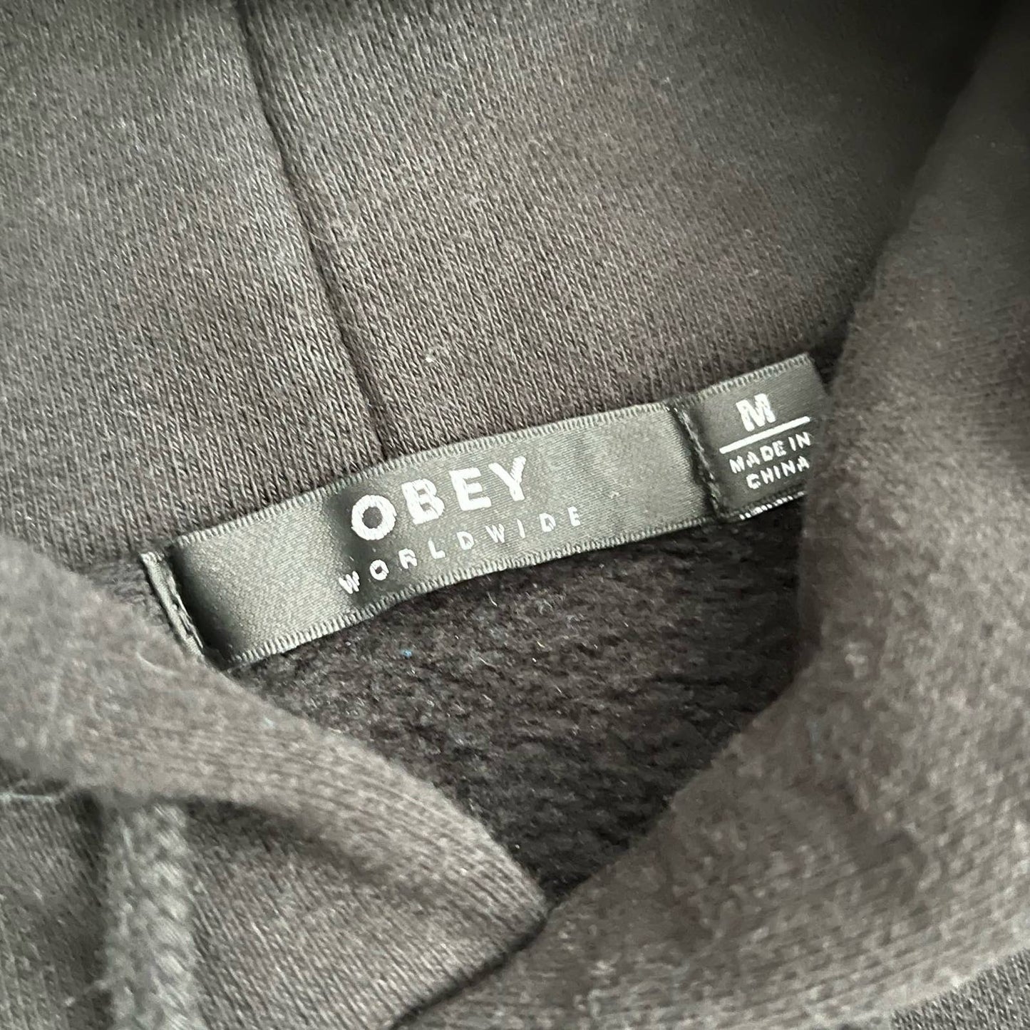 Obey Two-Tone Hoodie - Size S