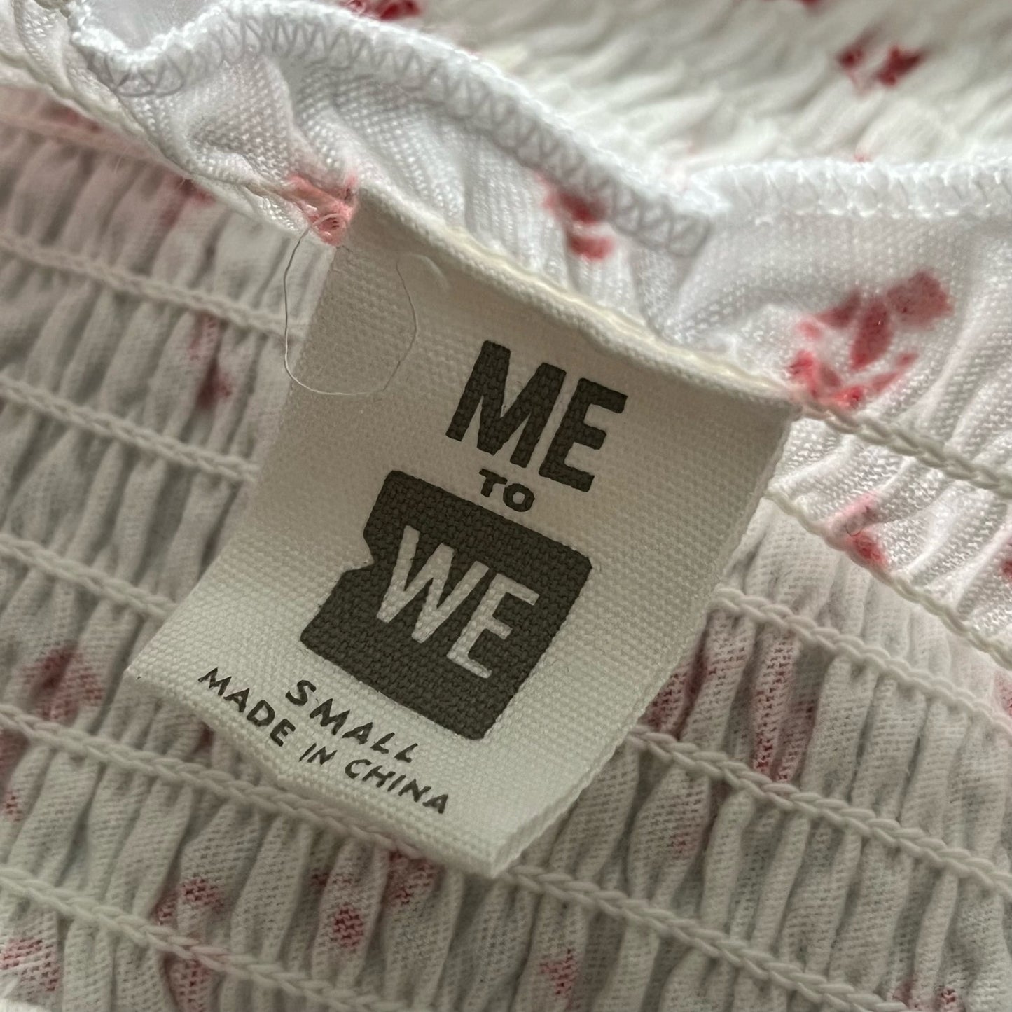 Me to We Zip-Front One-Shoulder Shirred Crop Top - Size S