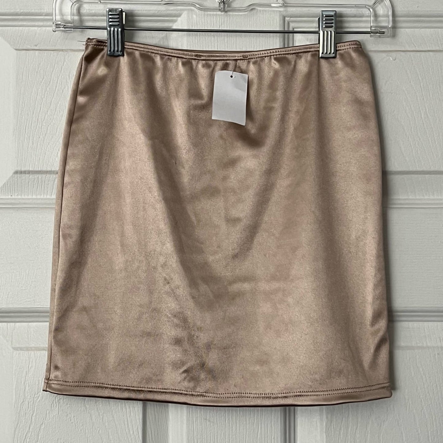 Amable Satin Miniskirt - Size S - NWT