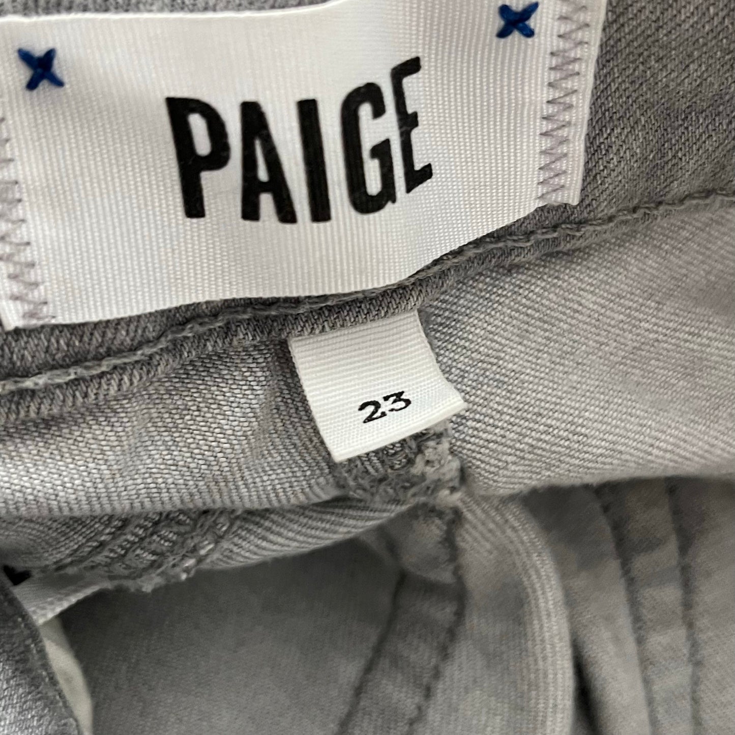 Paige Verdugo Ankle Distressed Jeans - Size 23