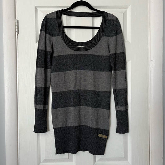 DKNY Jeans Striped Tunic Sweater - Size M