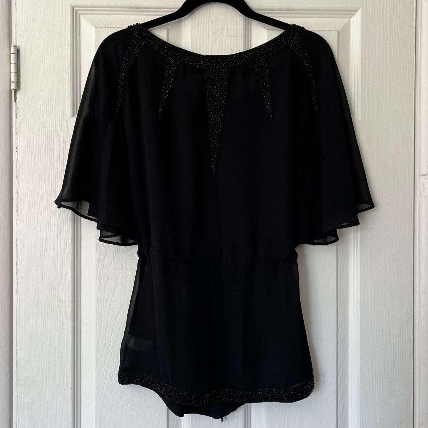 Love21 Beaded Mesh Top - Size S