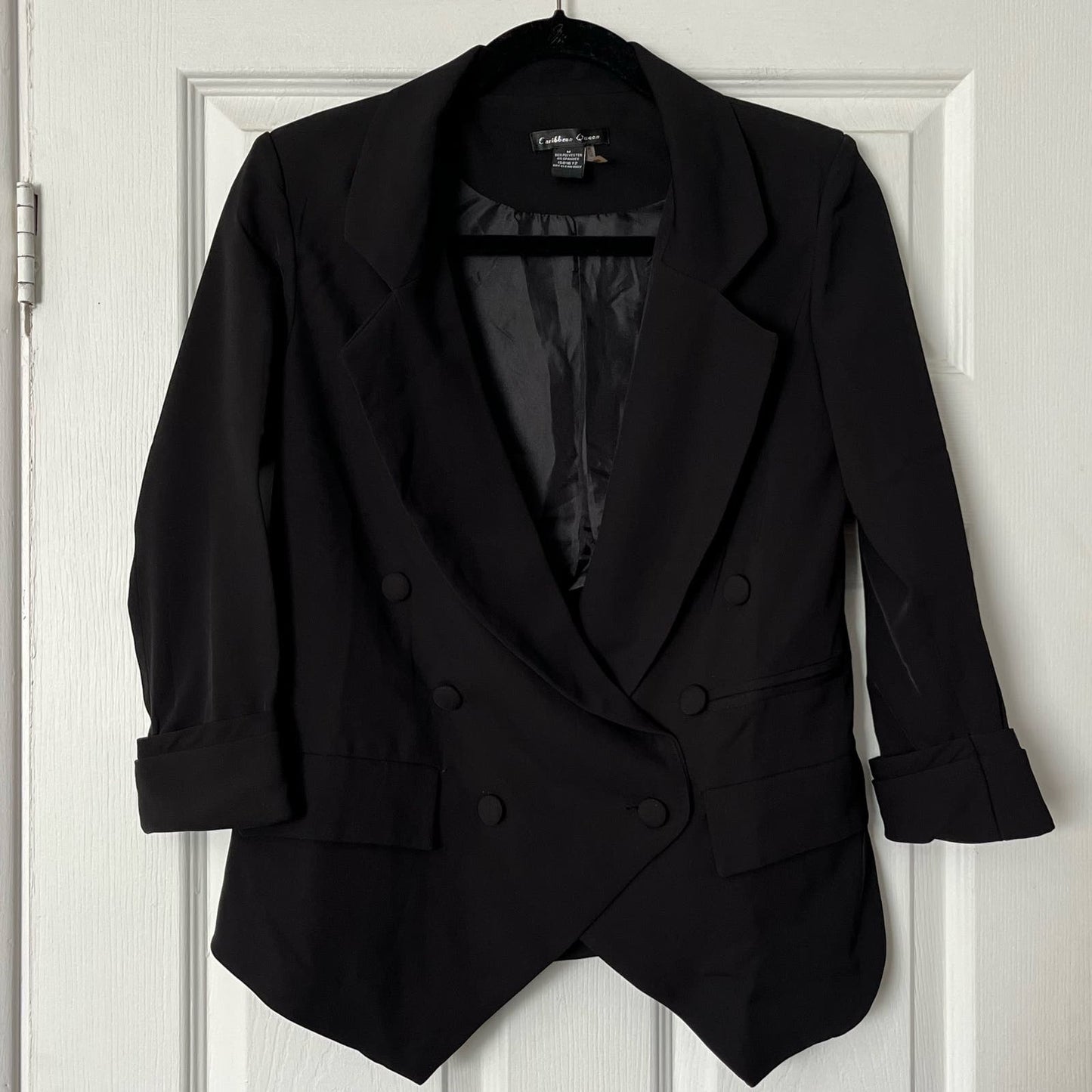 Caribbean Queen 3/4 Sleeve Blazer - Size M