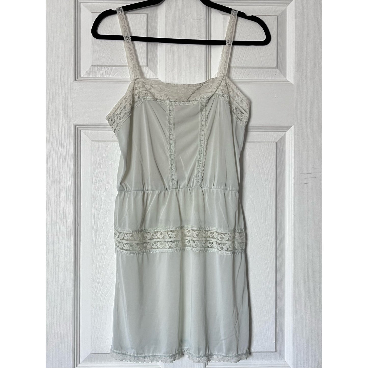 Sparkle & Fade Lace-Trim Slip (Dress) - Size S