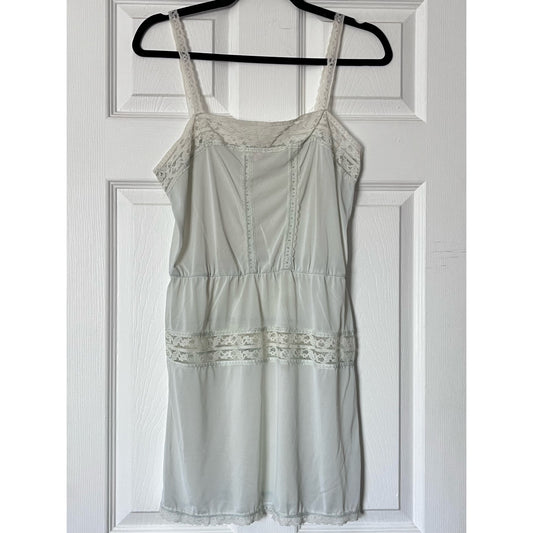 Sparkle & Fade Lace-Trim Slip (Dress) - Size S