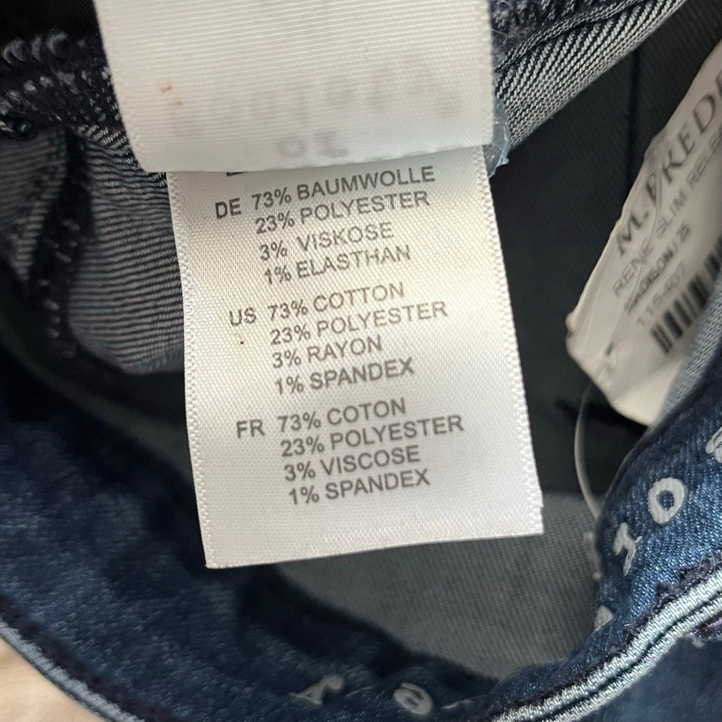 Articles of Society Front-Seam Rene Slim Released Hem Jeans - Size 25 - NWT