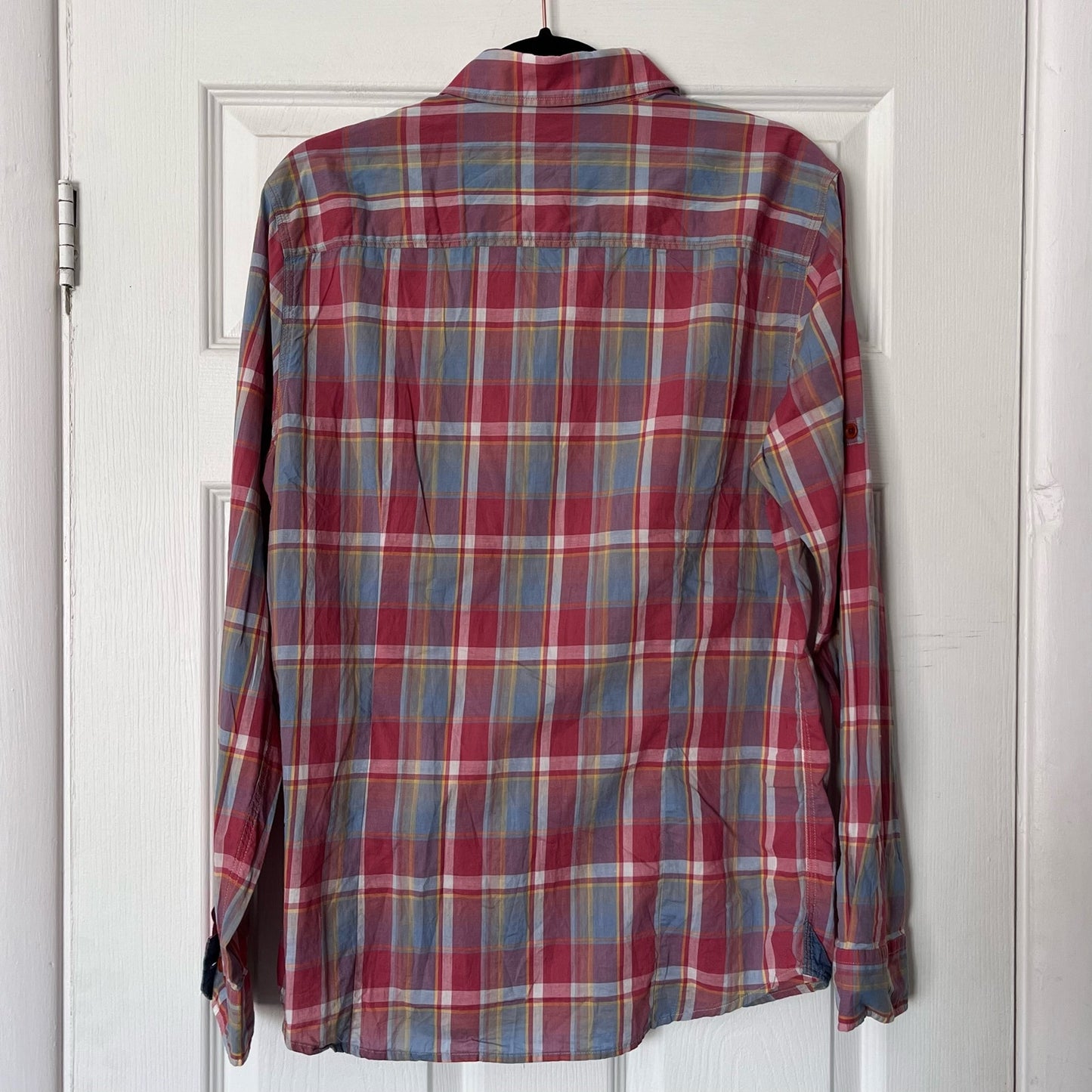 Series: Plaid Button-Down Shirt - Size 100 [KOR]