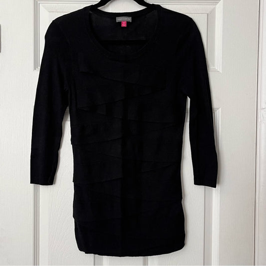 Vince Camuto Bandage-Front Tunic Sweater - Size XS