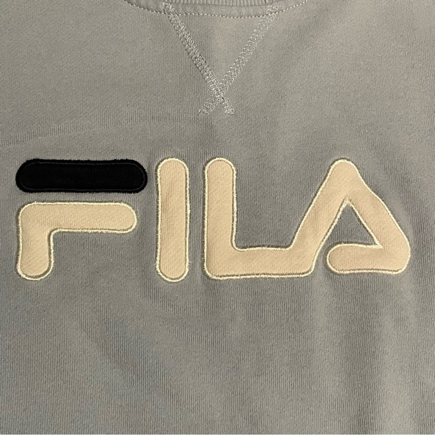 Fila Powder Blue Logo Sweatshirt - Size S