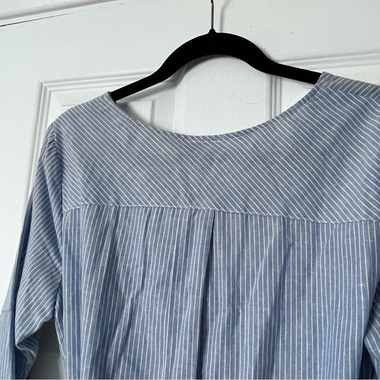 Como Vintage Pinstripe Shift Dress - Size M