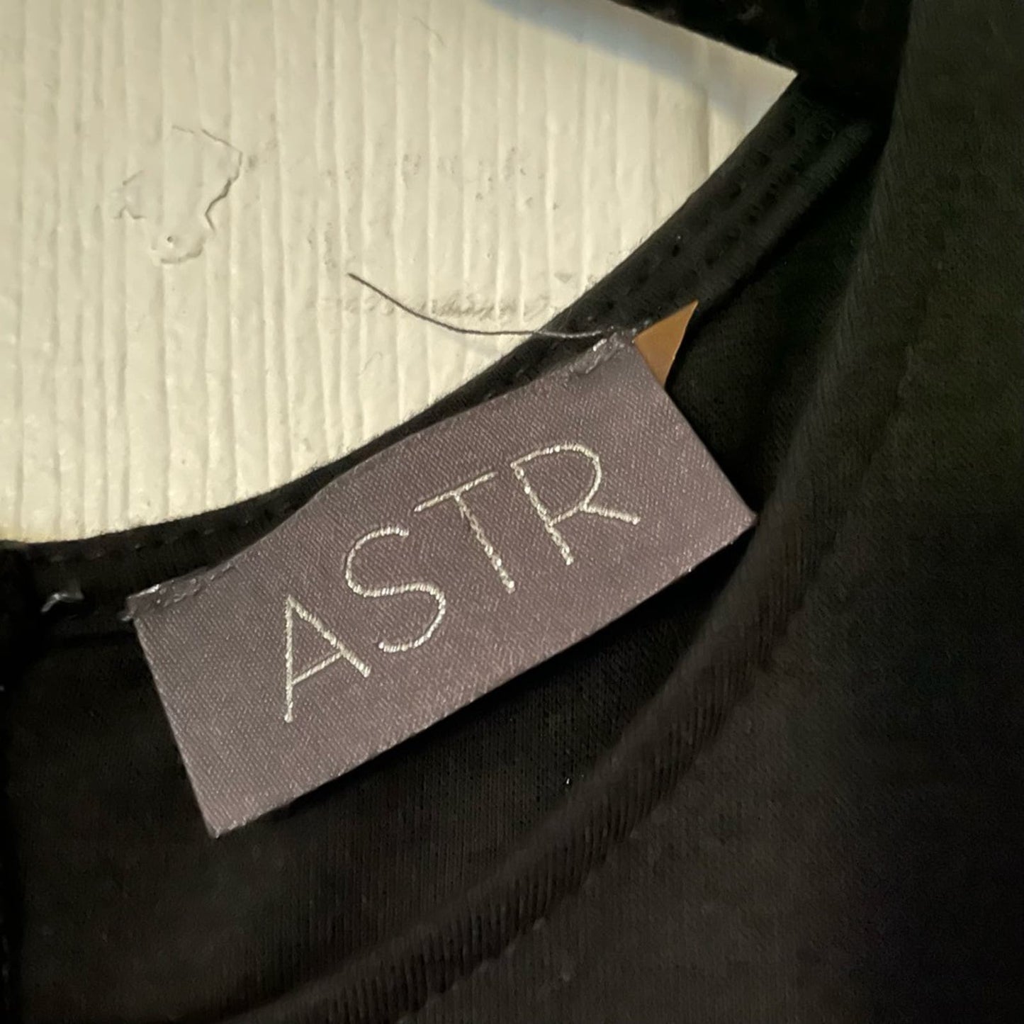 ASTR Black Bodycon Dress - Size XS