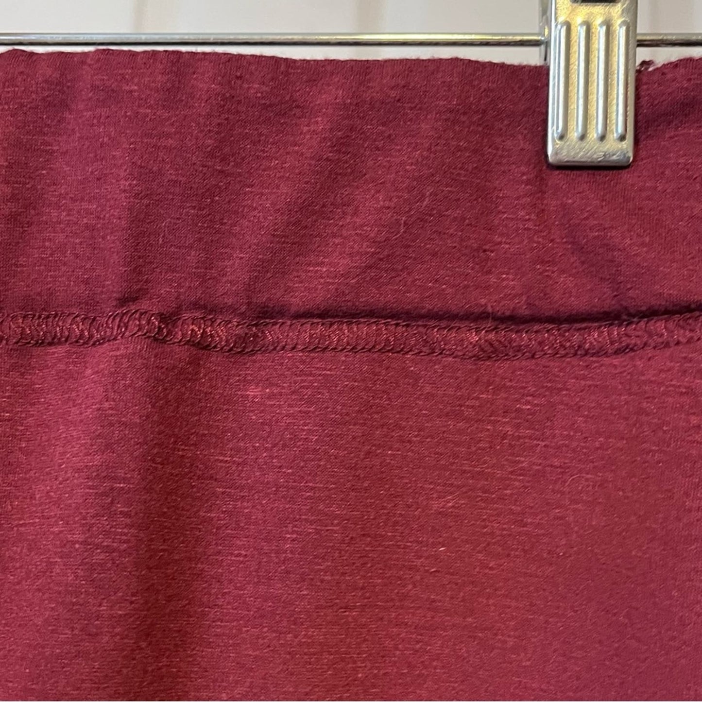 Burgundy Reversible Skirt