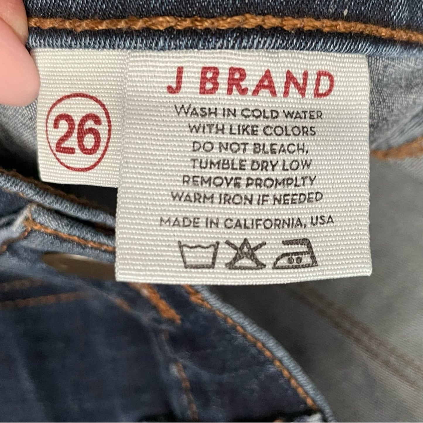 J Brand Skinny Denim Legging - Size 26