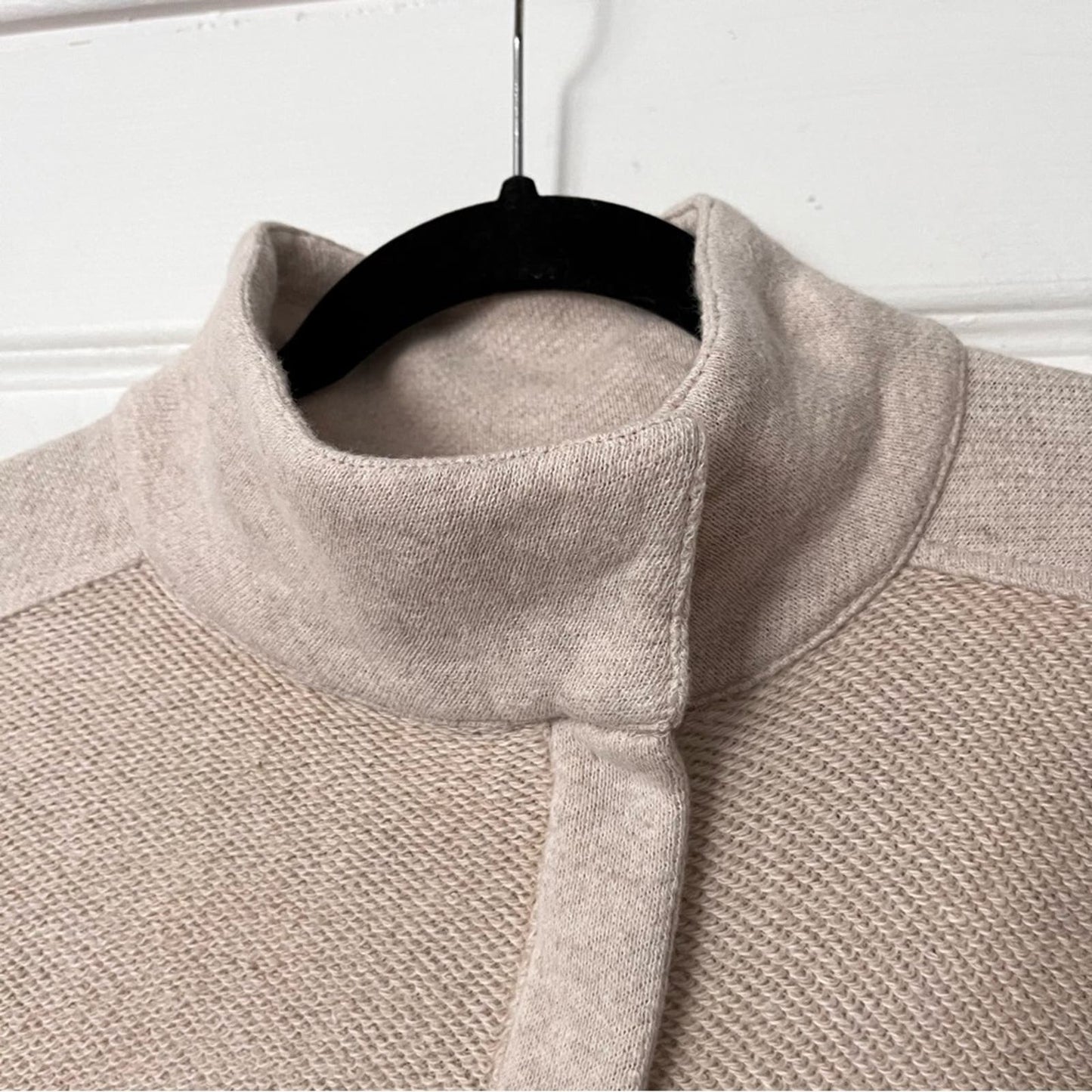 Stem Asymmetrical Zip Front Sweater Jacket - Size M