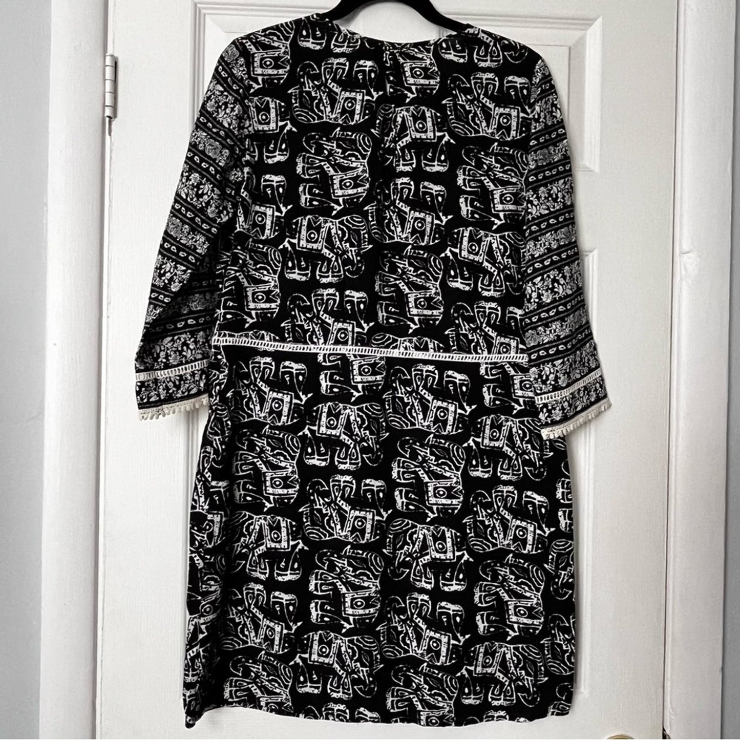 Merona Elephant Batik Dress - Size S