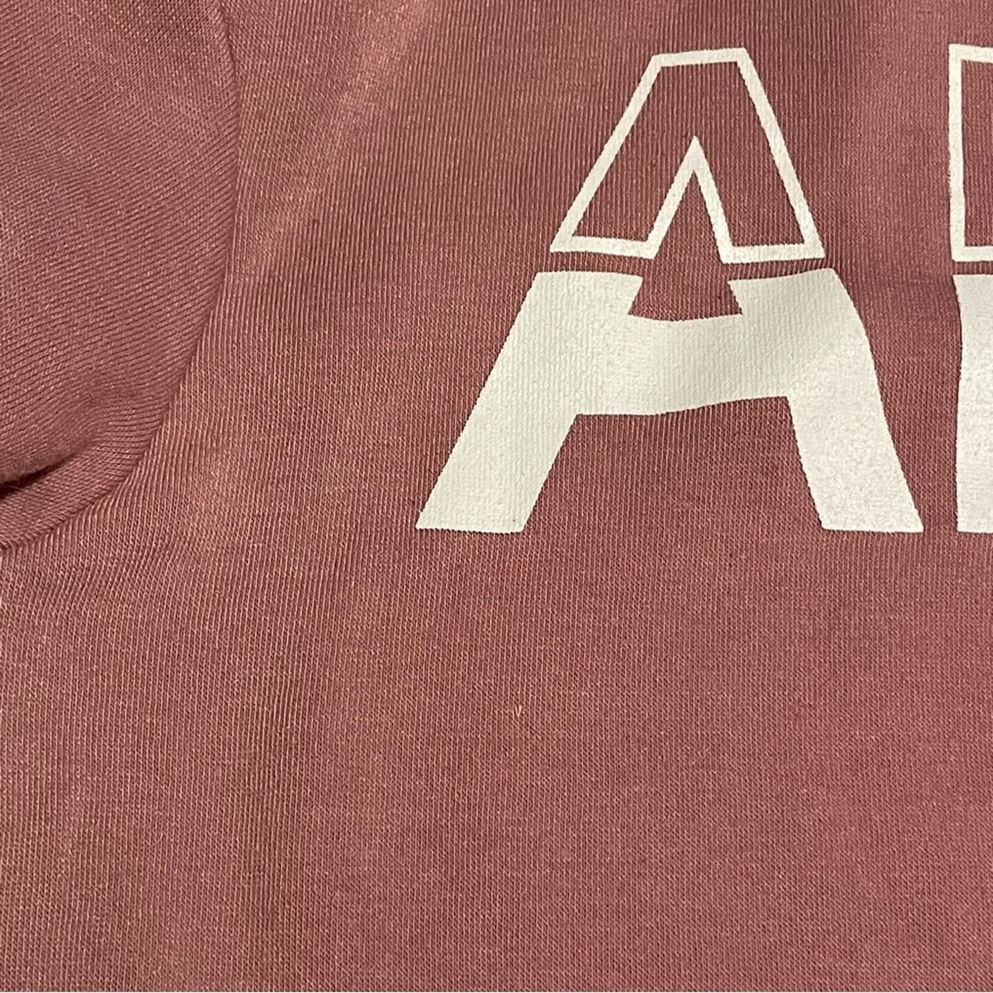 Aeropostale Sport Pink Logo Hoodie - Size M