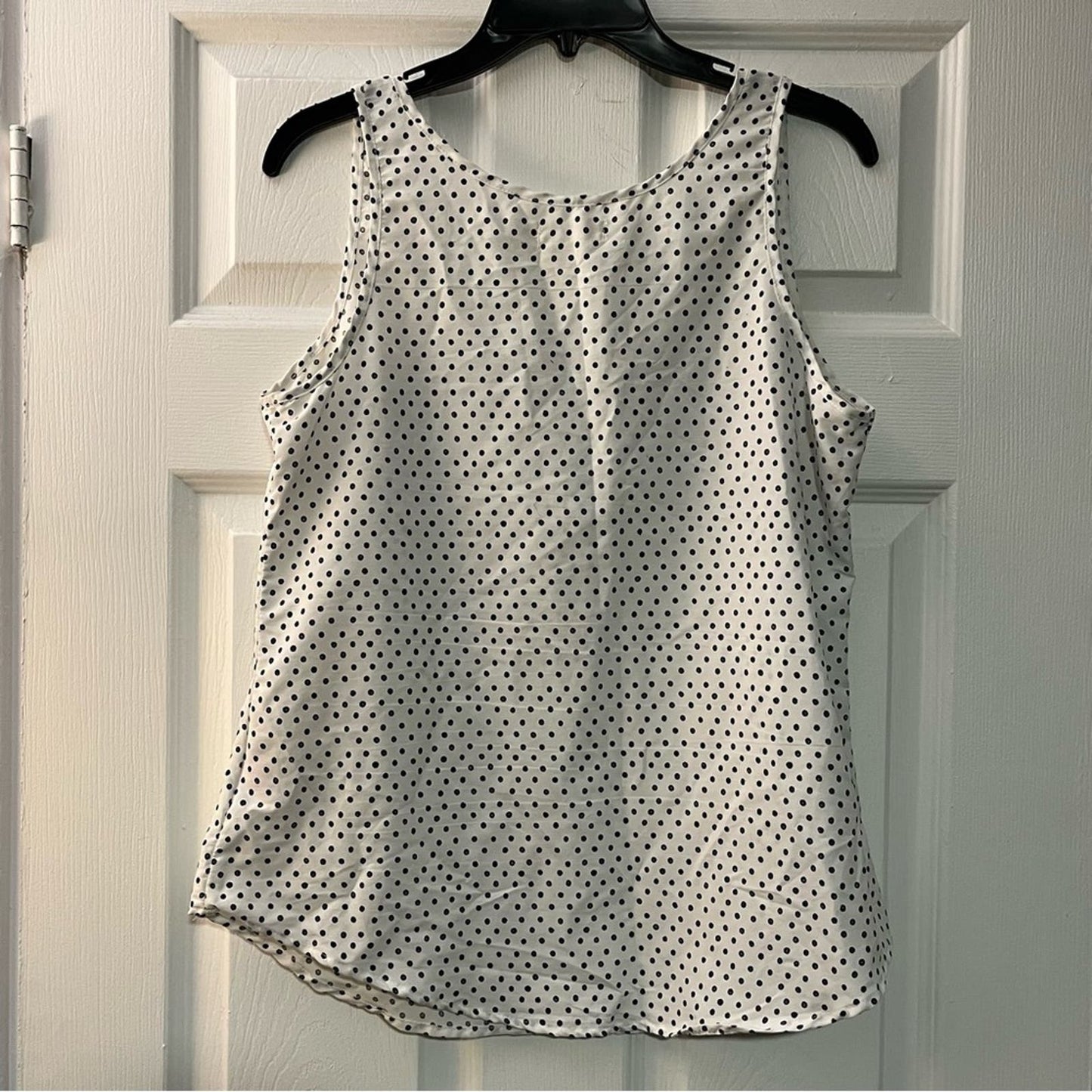 Faded Glory Polka Dot Tank Top - Size M
