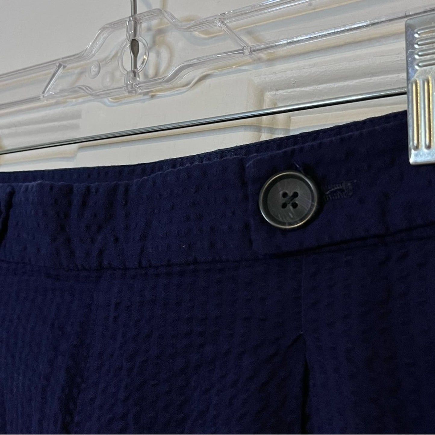 Banana Republic Textured Navy Shorts - Size 2