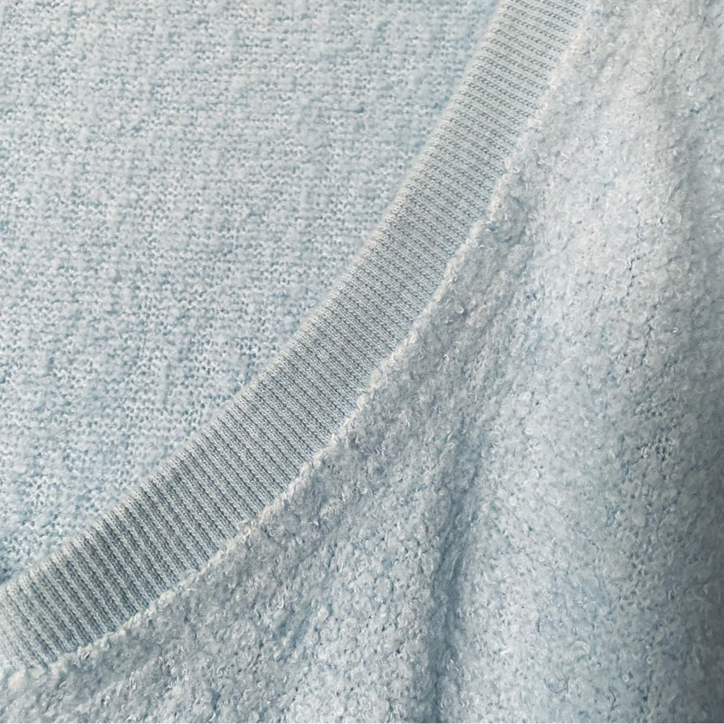 Urban Outfitters Powder Blue Bias Cut Draped Sweatshirt - Size XS