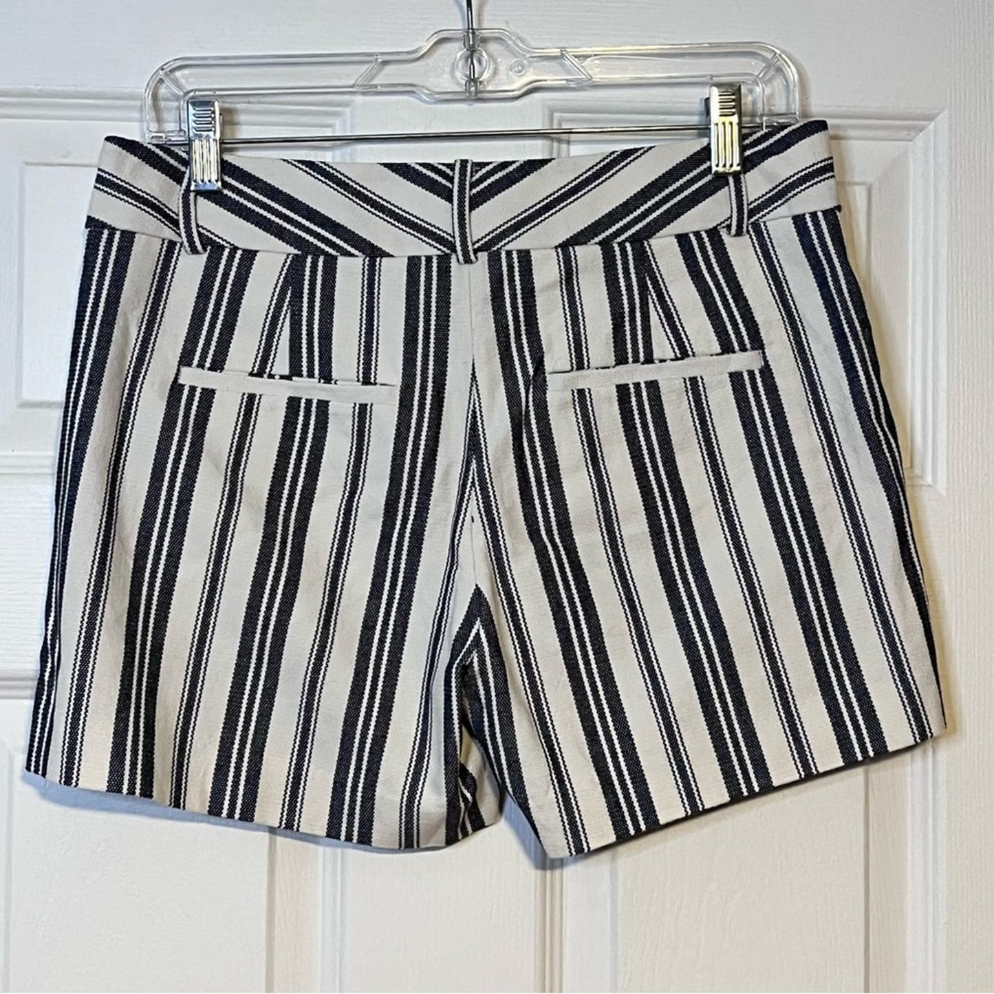 Ann Taylor Factory Signature Striped Shorts - Size 0