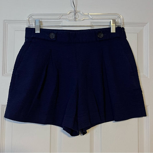 Banana Republic Textured Navy Shorts - Size 2