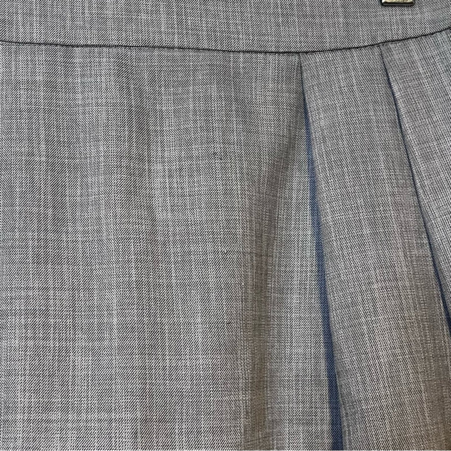 Gray/Black Plaid Overlay Reversible Skirt