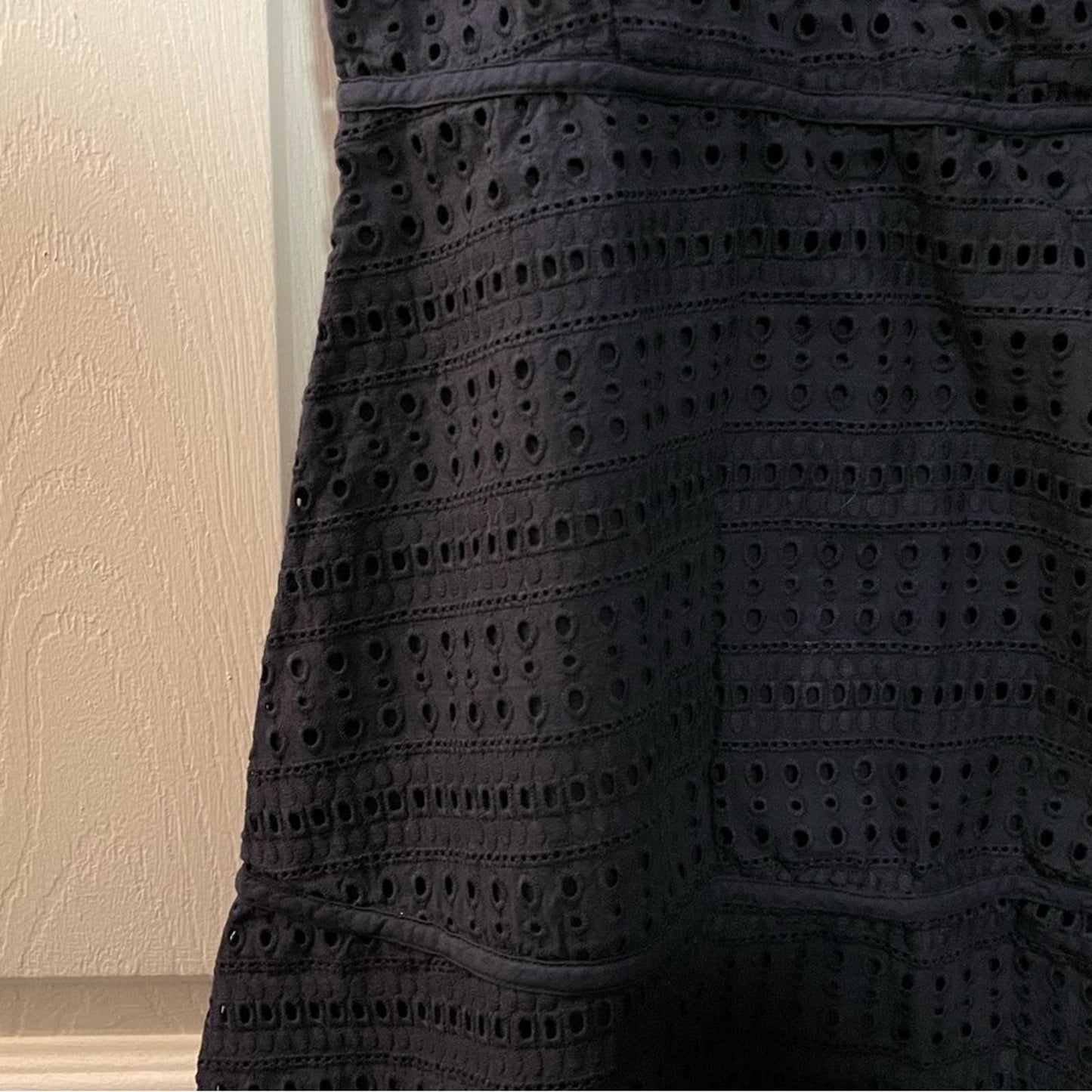 Gap Navy Eyelet Overlay Dress - Size 2