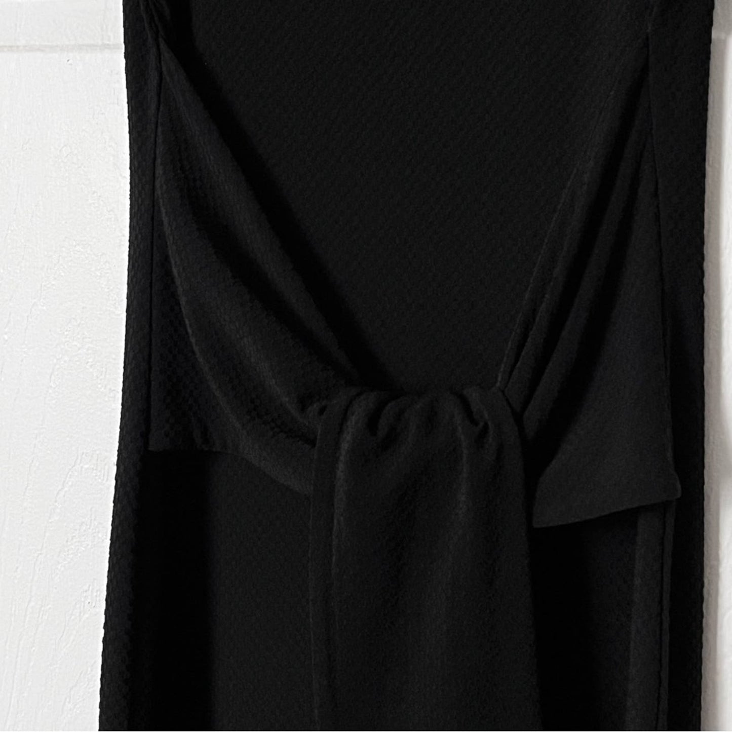 Forever 21 Black Dress w/Tie Waist - Size S