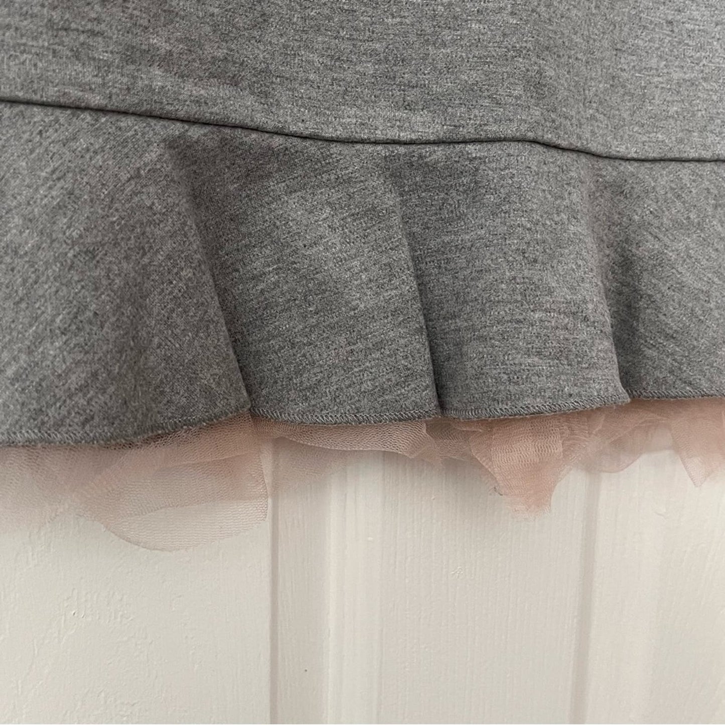J. Crew Tutu Hem Zip Back Top - Size XS