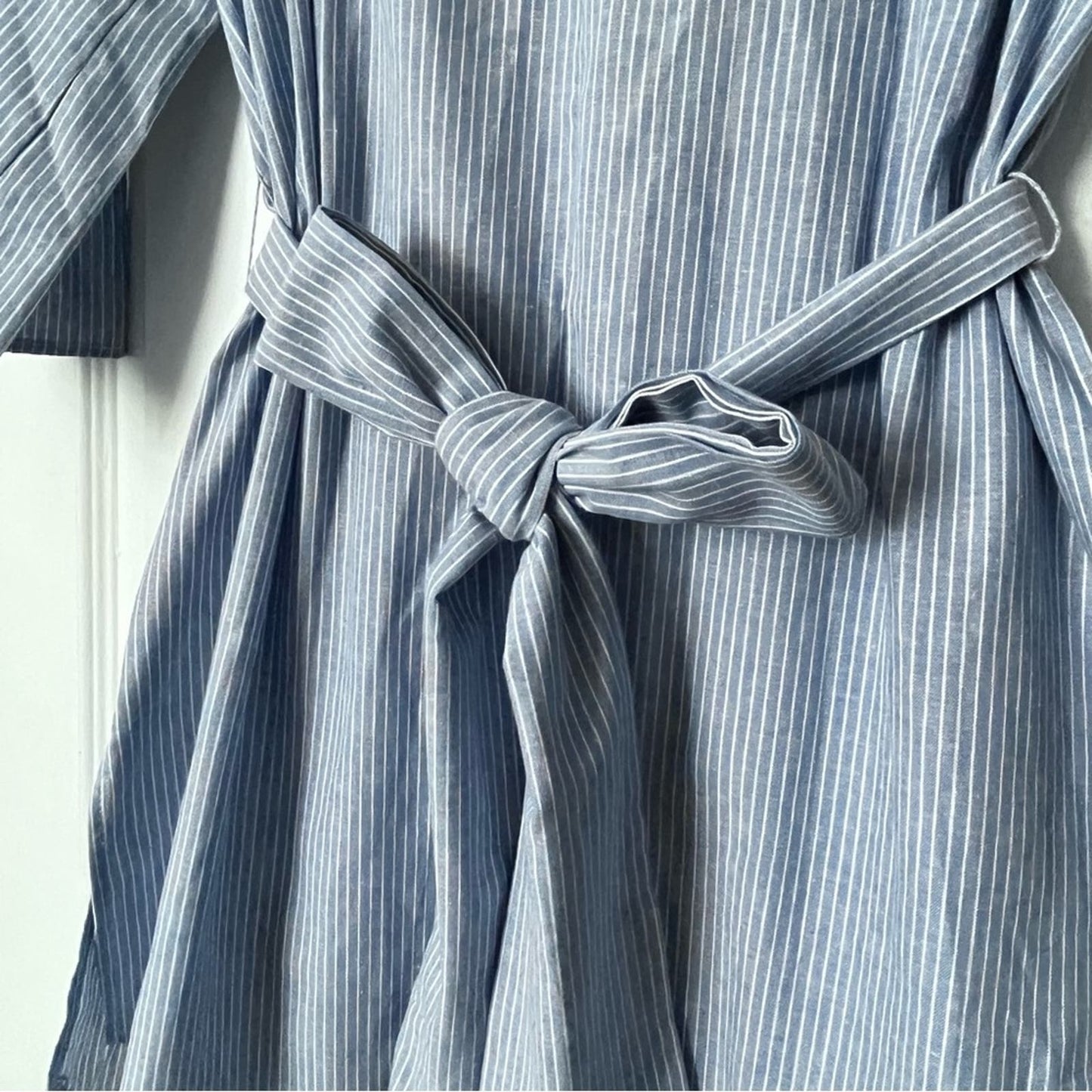 Como Vintage Pinstripe Shift Dress - Size M