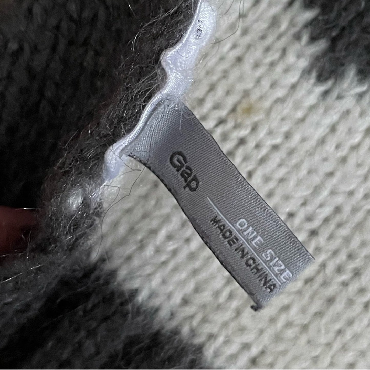 Gap Long Knitted Scarf - Approx 80”