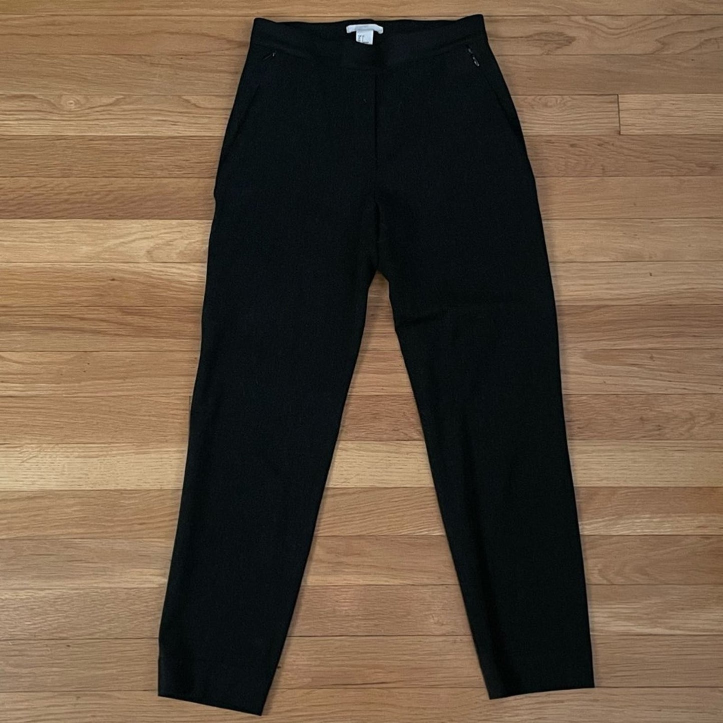 H&M Slim Leg Tapered Slacks w/Zip Pockets - Size 2