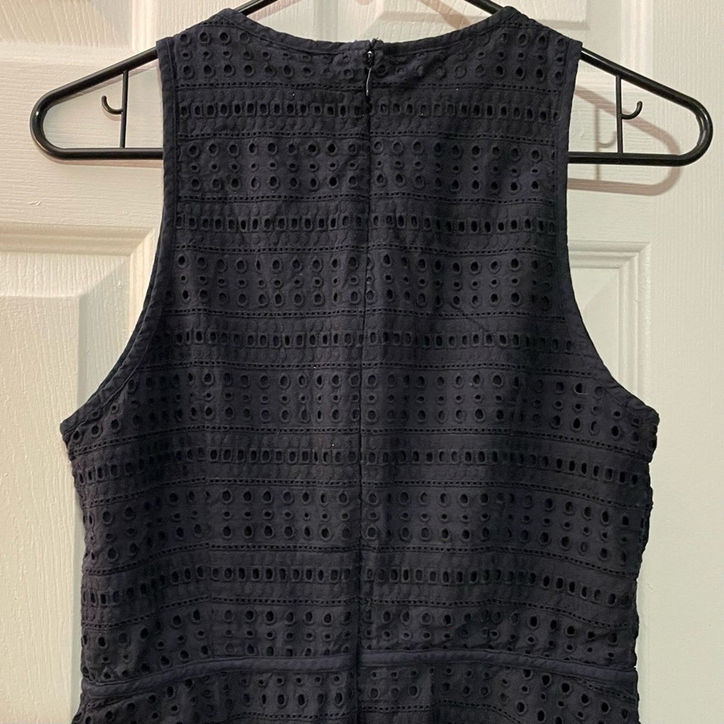 Gap Navy Eyelet Overlay Dress - Size 2
