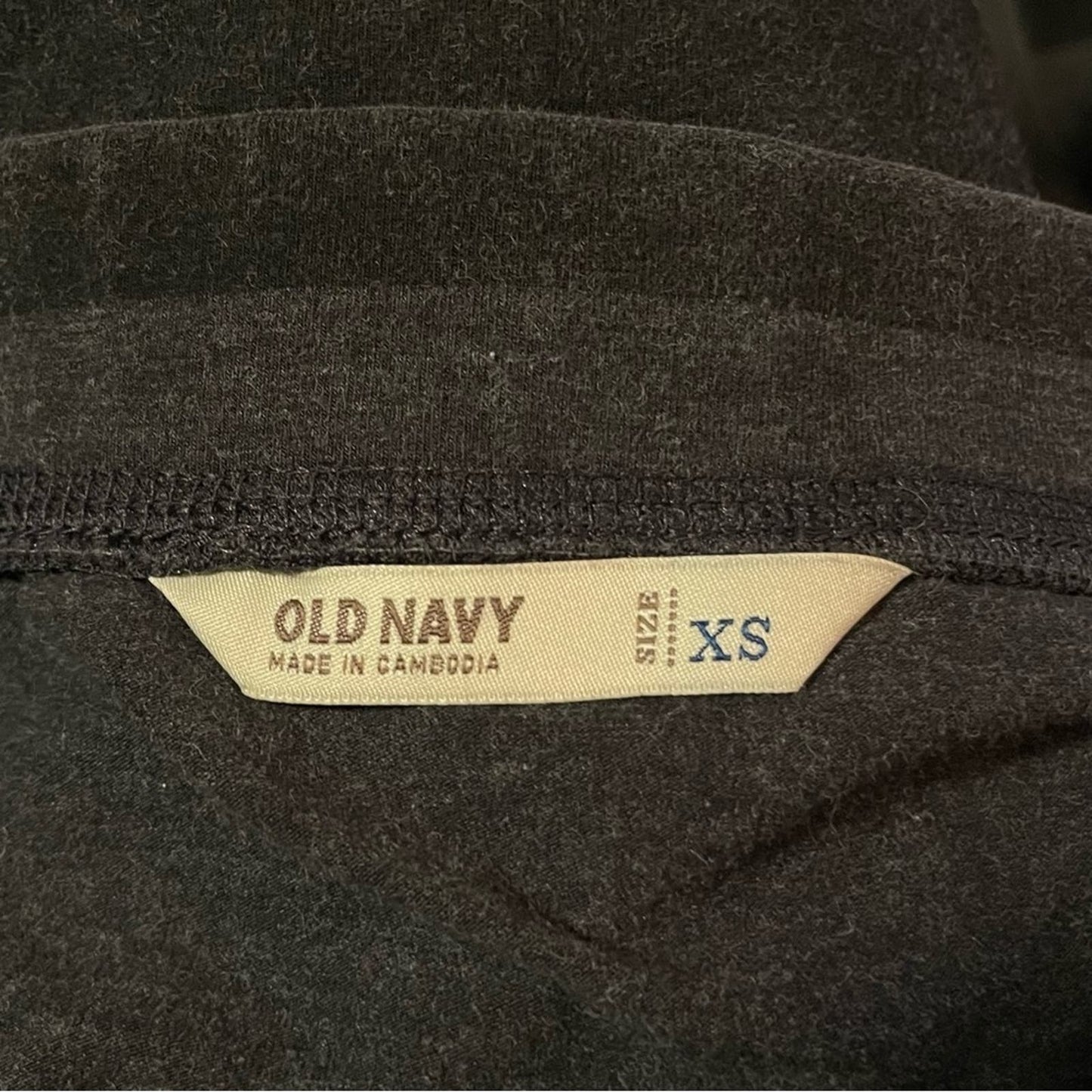 Old Navy Black & Gray Striped Skirt - Size XS
