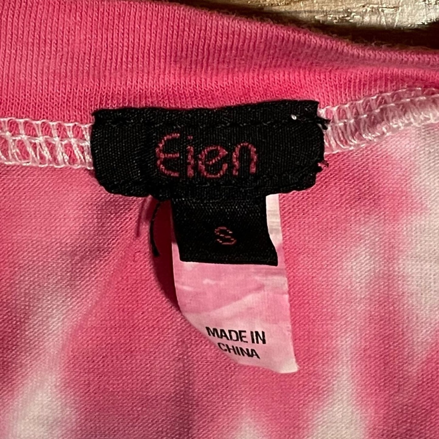 Eien Tie-Dye Cropped Baby Tee - Size S