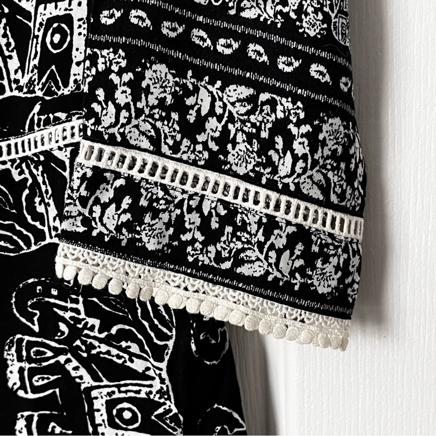 Merona Elephant Batik Dress - Size S