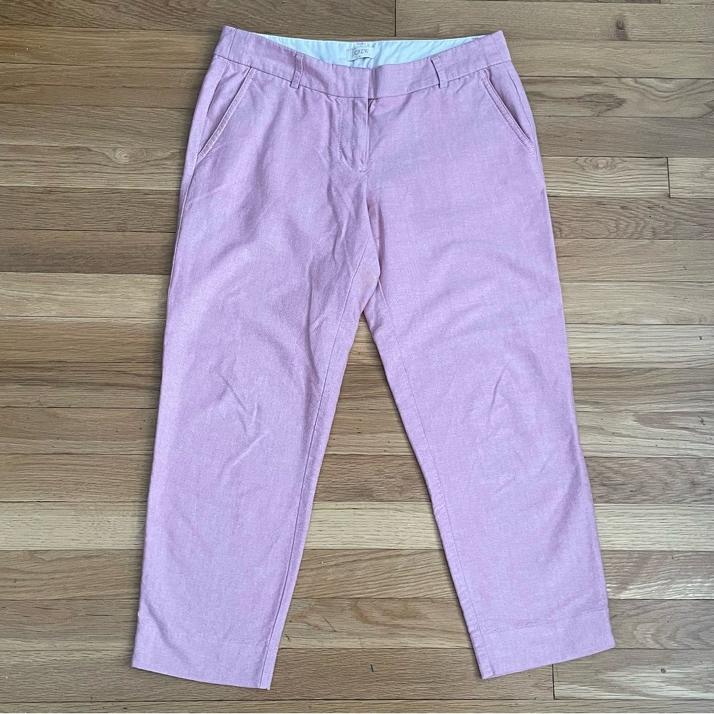 J. Crew Cropped Slacks with Tab Closure - Size 6