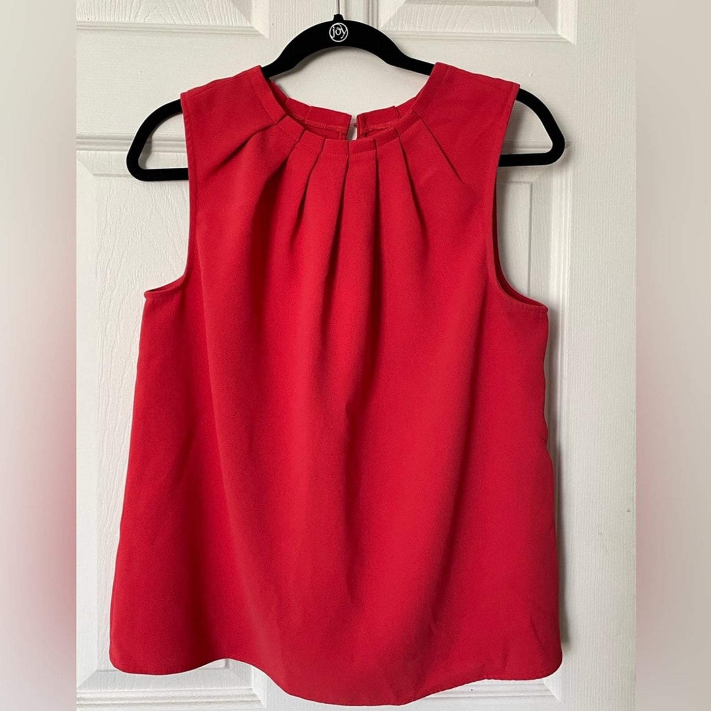MNG by Mango Suit Pleated Sleeveless Top - Size S