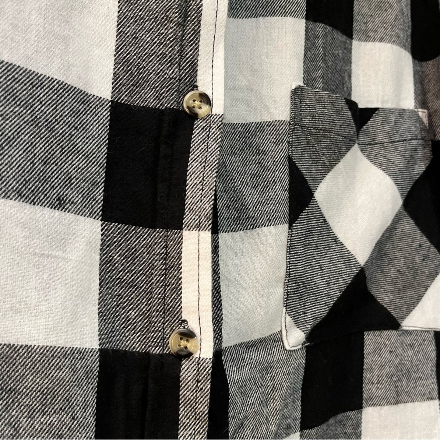 Rue21 Plaid Flannel Button-Down Shirt - Size M