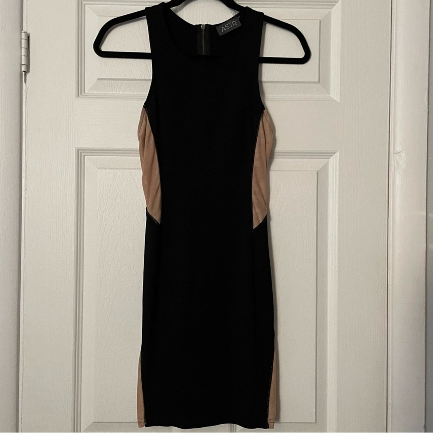 ASTR Black Bodycon Dress - Size XS