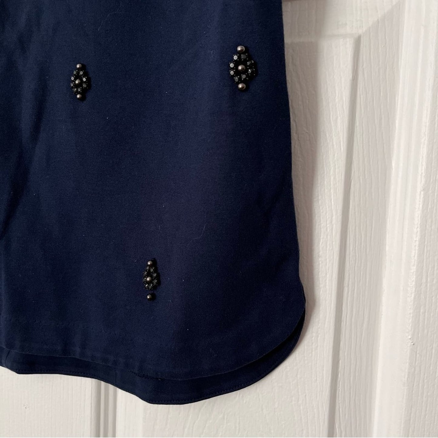 Madewell Bead Embellished Sleeveless Top - Size XS