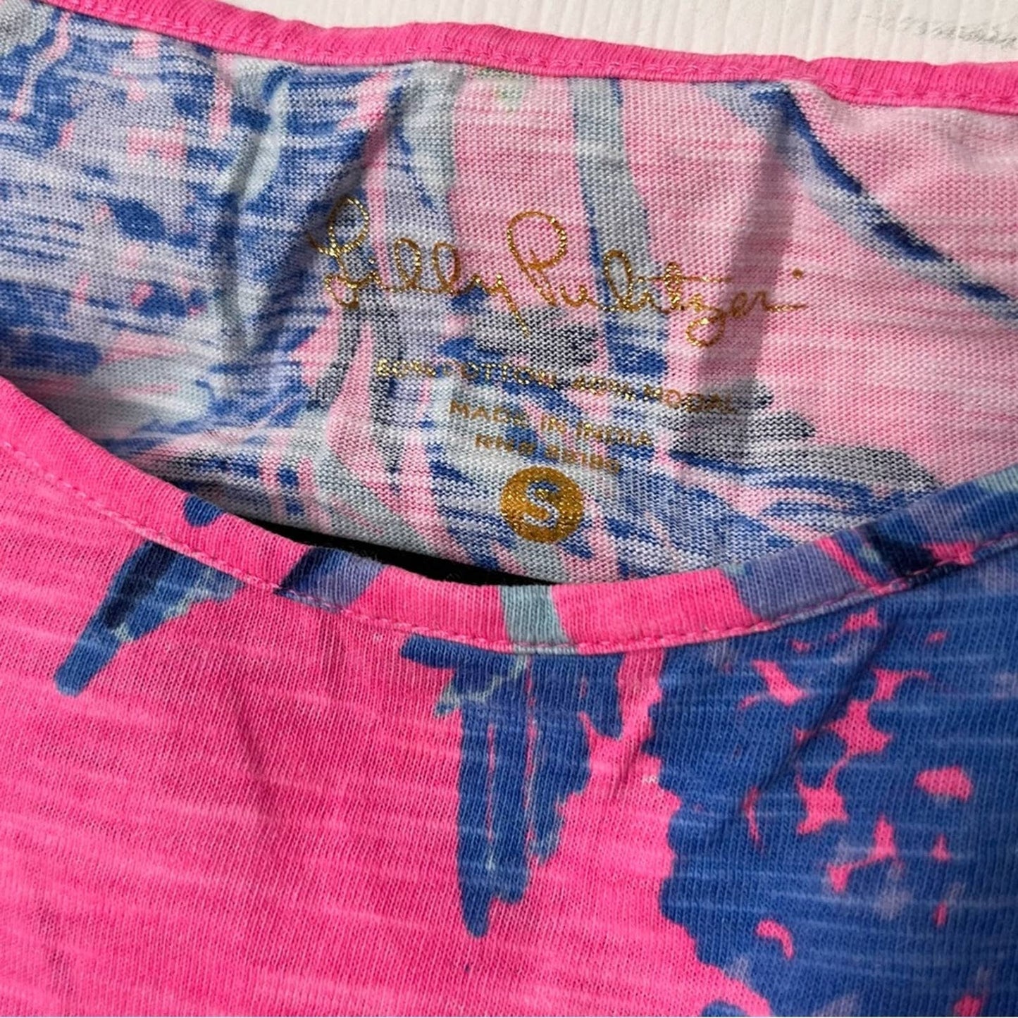 Lilly Pulitzer 3/4 Sleeve T-Shirt Dress - Size S