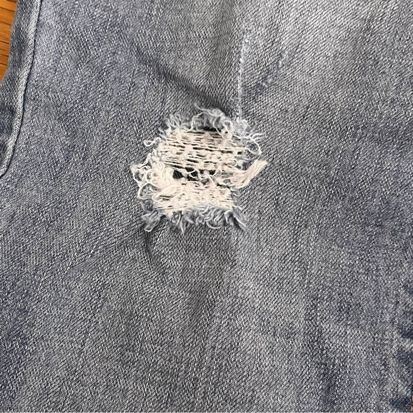 Old Navy Distressed Straight Leg Jeans - Size 4