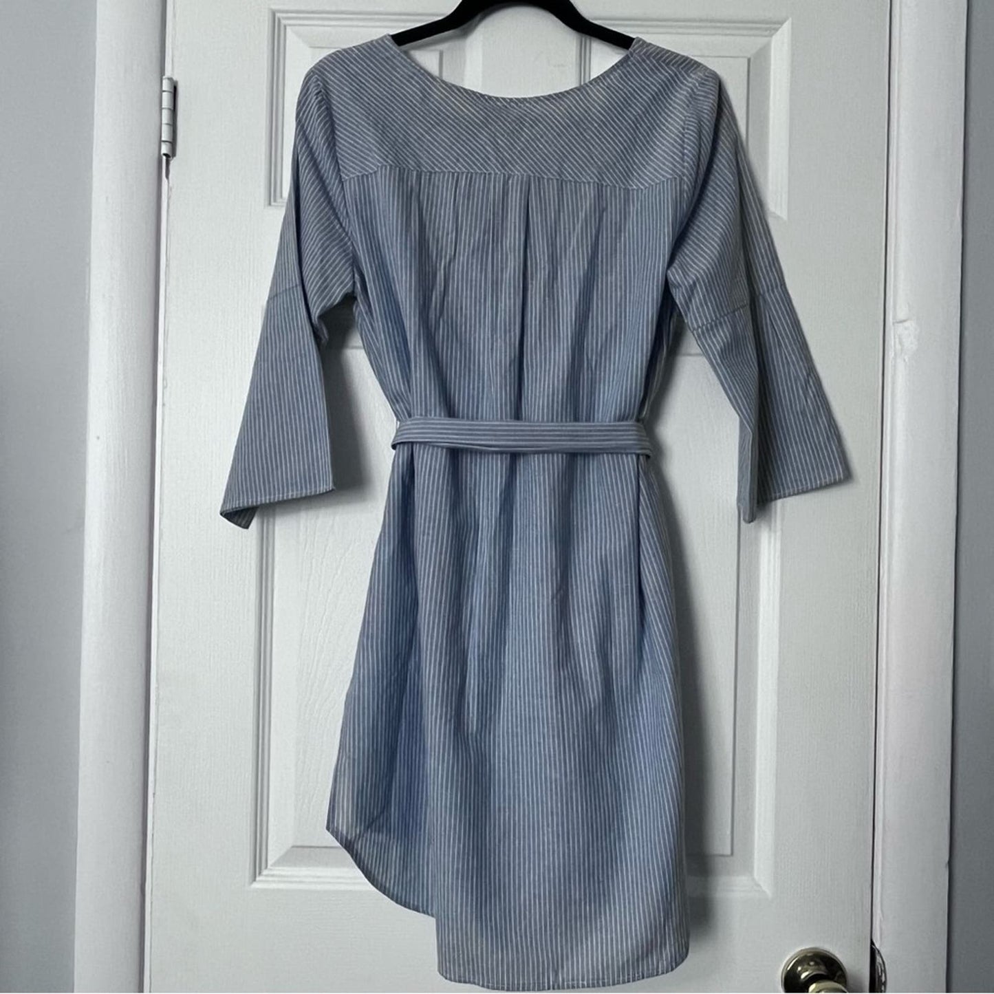 Como Vintage Pinstripe Shift Dress - Size M