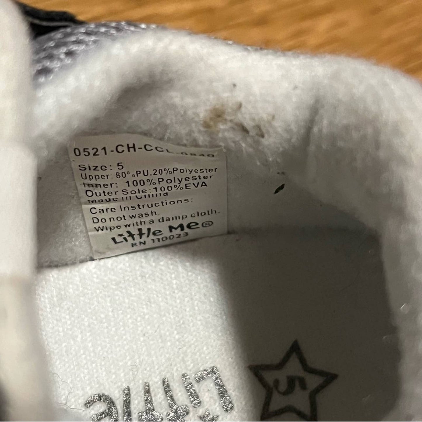 Little Me Sneakers - Size 5